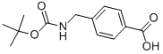 4-(Boc-aminomethyl)benzoic acid Structure,33233-67-9Structure