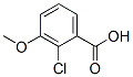 2-Chloro-3-methoxybenzoic acid Structure,33234-36-5Structure