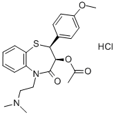 Dilthiazem hydrochlorideStructure,33286-22-5Structure Dilthiazem hydrochloride Structure,33286-22-5Structure