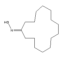 環(huán)十五烷酮肟結(jié)構(gòu)式_34341-05-4結(jié)構(gòu)式