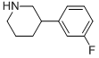 3-(3-氟苯基)哌啶結(jié)構(gòu)式_343856-71-3結(jié)構(gòu)式