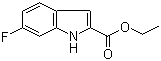 6-氟吲哚-2-甲酸乙酯結構式_348-37-8結構式