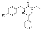 Ethyl N-benzoyl-L-tyrosinate Structure,3483-82-7Structure