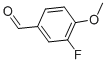 3-Fluoro-4-methoxybenzaldehyde Structure,351-54-2Structure
