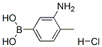 3-Amino-4-methylphenylboronic acid hcl Structure,352525-95-2Structure