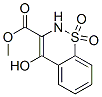 4-羥基-2H-1,2-苯并噻嗪-3-羧酸甲酯 1,1-二氧化物結(jié)構(gòu)式_35511-14-9結(jié)構(gòu)式