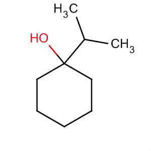 1-異丙基-環(huán)己醇結(jié)構(gòu)式_3552-01-0結(jié)構(gòu)式
