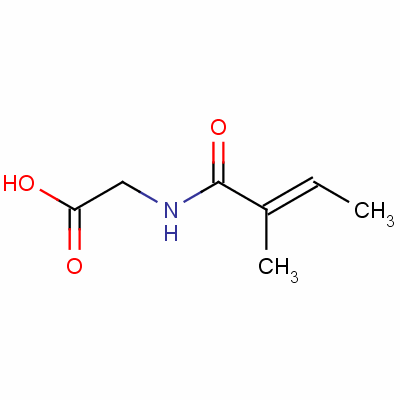 N-巴豆酰甘氨酸結(jié)構(gòu)式_35842-45-6結(jié)構(gòu)式