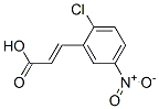 2-Chloro-5-nitrocinnamic acid Structure,36015-19-7Structure