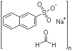 Sodium salt of polynaphthalene sulphonic acid Structure,36290-04-7Structure