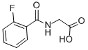 (2-氟苯甲?；被?-乙酸結(jié)構(gòu)式_363-34-8結(jié)構(gòu)式