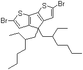 2,6-Dibromo-4,4-bis(2-ethylhexyl)-4h-cyclopenta[1,2-b:5,4-b]dithiophene Structure,365547-21-3Structure