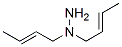 1,1-Di(2-butenyl)hydrazineStructure,36566-70-8Structure 1,1-Di(2-butenyl)hydrazine Structure,36566-70-8Structure