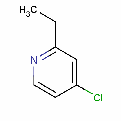 4-氯-2-乙基吡啶結構式_3678-65-7結構式