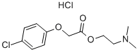 Meclofenoxate hydrochlorideStructure,3685-84-5Structure Meclofenoxate hydrochloride Structure,3685-84-5Structure