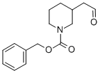 1-Cbz-3-(2-氧代乙基)-哌啶結(jié)構(gòu)式_372159-77-8結(jié)構(gòu)式