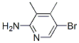 2-Amino-5-bromo-3,4-dimethylpyridine Structure,374537-97-0Structure