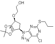 Ticagrelor intermediate-13 Structure,376608-75-2Structure
