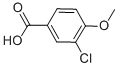 3-Chloro-4-methoxybenzoic acid Structure,37908-96-6Structure
