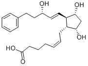 (Z)-7-[(1R,2R,3S,5S)-3,5-二羥基-2-[(E)-3-羥基-5-苯基戊-1-烯基]環(huán)戊基]庚-5-烯酸結(jié)構(gòu)式_38344-08-0結(jié)構(gòu)式