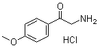 A-Amino-4?methoxyacetophenone hydrochloride Structure,3883-94-1Structure