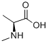 N-Methyl-L-alanine Structure,3913-67-5Structure