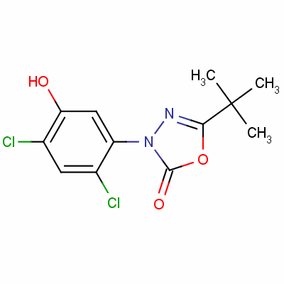 惡草酮-羥基結構式_39807-19-7結構式