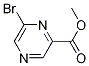 6-Bromo-2-pyrazinecarboxylic acid methyl ester Structure,40155-34-8Structure