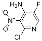 2-氯-5-氟-3-硝基吡啶-4-胺結(jié)構(gòu)式_405230-90-2結(jié)構(gòu)式