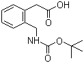 2-(Boc-aminomethyl)phenylacetic acid Structure,40851-66-9Structure