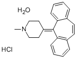 鹽酸賽庚啶結(jié)構(gòu)式_41354-29-4結(jié)構(gòu)式