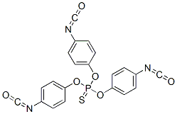 Tris(4-isocyanatophenyl) thiophosphateStructure,4151-51-3Structure Tris(4-isocyanatophenyl) thiophosphate Structure,4151-51-3Structure