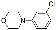 4-(3-氯苯基)嗎啉結(jié)構(gòu)式_41605-90-7結(jié)構(gòu)式