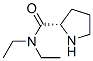 (2s)-(9ci)-N,N-二乙基-2-吡咯烷羧酰胺結(jié)構(gòu)式_41721-01-1結(jié)構(gòu)式