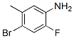 4-Bromo-2-fluoro-5-methylaniline Structure,418762-26-2Structure