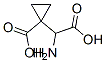 (9ci)-alpha-氨基-1-羧基-環(huán)丙烷乙酸結(jié)構(gòu)式_421548-64-3結(jié)構(gòu)式