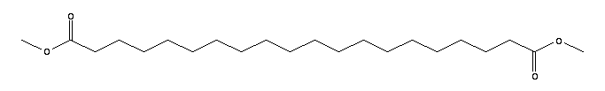 二十烷二酸二甲酯結(jié)構(gòu)式_42235-38-1結(jié)構(gòu)式