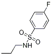 N-丙基-4-氟苯磺酰胺結構式_433-05-6結構式