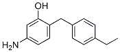 (9CI)-5-氨基-2-[(4-乙基苯基)甲基]-苯酚結(jié)構式_433331-62-5結(jié)構式