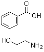 Benzoic acid, compound with 2-aminoethanol (1:1) Structure,4337-66-0Structure