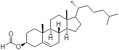 膽甾烯基甲酸酯結(jié)構(gòu)式_4351-55-7結(jié)構(gòu)式