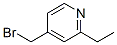 (9CI)-4-(溴甲基)-2-乙基-吡啶結(jié)構(gòu)式_442910-31-8結(jié)構(gòu)式