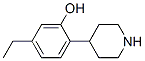 (9CI)-5-乙基-2-(4-哌啶基)-苯酚結(jié)構(gòu)式_443143-59-7結(jié)構(gòu)式