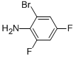2-Bromo-4,6-difluoroaniline Structure,444-14-4Structure