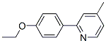 (9CI)-2-(4-乙氧基苯基)-4-甲基-吡啶結(jié)構(gòu)式_446302-06-3結(jié)構(gòu)式