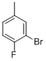 3-Bromo-4-fluorotoluene Structure,452-62-0Structure