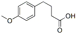 4-(4-Methoxyphenyl)butyric acid Structure,4521-28-2Structure