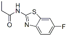 (9CI)-N-(6-氟-2-苯并噻唑)-丙酰胺結構式_476297-58-2結構式