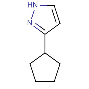 3-環(huán)戊基-1H-吡唑結(jié)構(gòu)式_476629-87-5結(jié)構(gòu)式
