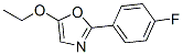 Oxazole, 5-ethoxy-2-(4-fluorophenyl)-(9ci)Structure,477867-62-2Structure Oxazole, 5-ethoxy-2-(4-fluorophenyl)-(9ci) Structure,477867-62-2Structure